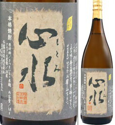 25度　心水（もとみ）1800ml瓶　芋焼酎　松露酒造　宮崎県　化粧箱なし　限定品初留と中垂れを貯蔵熟成した芋焼酎。