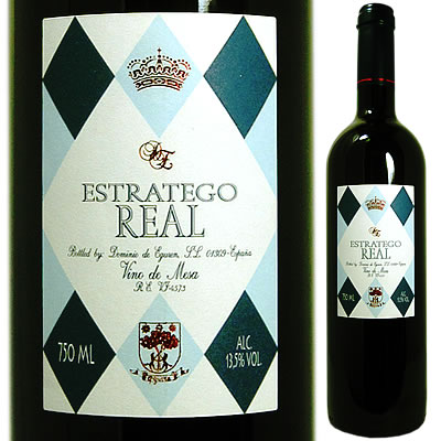 ドミニオ・デ・エグーレン　エストラテゴ　レアル　NV　[750ml][赤ワイン][スペイン]ビール・洋酒>ワイン>スペイン>リオハ>赤