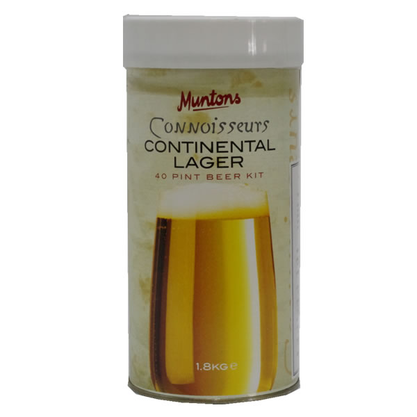 Muntons Connoisseurs Continental Lager ラガー　1800g