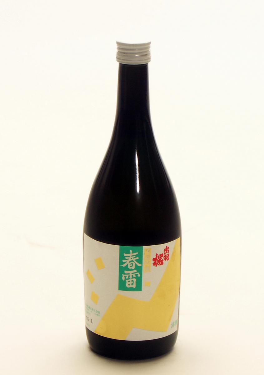 出羽桜酒造 辛口大吟醸酒 春雷 720ml