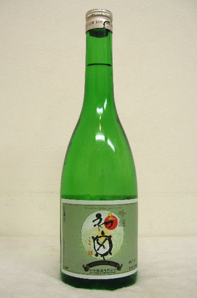 初亀「亀印」吟醸生詰　平成23年度醸造　720ml