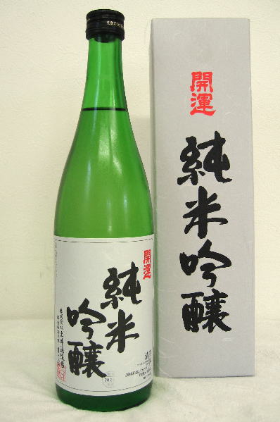 開運　純米吟醸720ml　※箱入り...:sakeroman:10000767