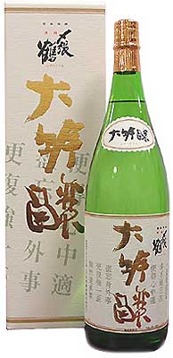 〆張鶴大吟醸金印1800ml
