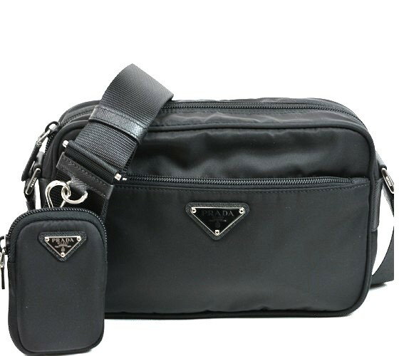 【超美品】プラダ　1BC167 Re-Nylon ショルダーバッグ 　ポーチ付き