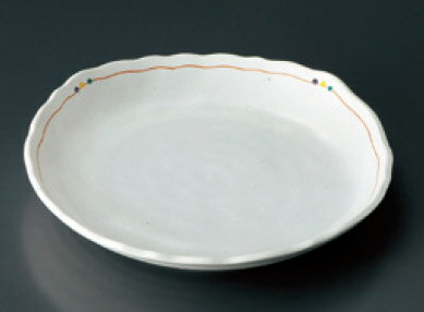 【日本製の1級品を 40%OFF】3-大皿24cm以上3色ご縁結び 29cm　カレー皿