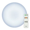 Luminous 8畳用 キラリとキラめく LEDシーリングライト DLNR-08DKK | 4000lm | 昼光色 | 無段階調光 | ドウシシャ 1年保証