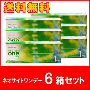 【送料無料】ネオサイトワンデー6箱セット/1日使い捨てコンタクトレンズ/株式会社アイレ【送料無料_0921】【smtb-ms】