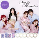 .ミッシュブルーミンマンスリー(1箱2枚入り)/1カ月交換/カラコン/カラーコンタクト/株式会社シンシア