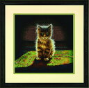 ディメンションズ クロスステッチ 刺繍キット Dimensions Counted CrossStitch,Warm and Fuzzy Kitten・お取寄