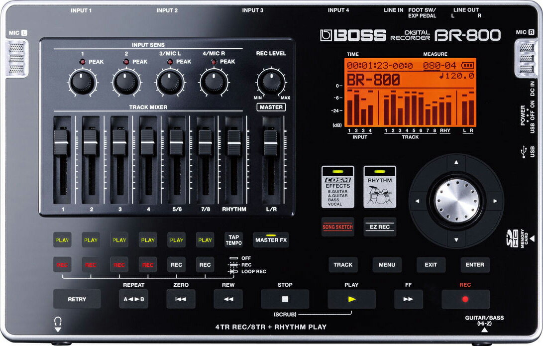 BOSS(ボス) デジタルレコーダー BR-800