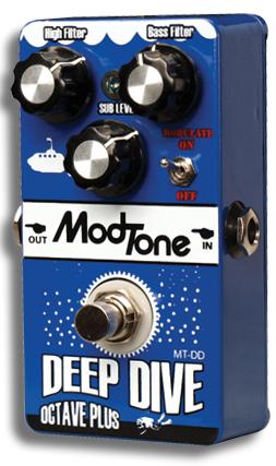 ModTone エフェクター MT-DD Deep Dive Octave Plus【モッドトーン】【ピック10枚セット付き！】【エフェクター】