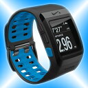 Nike+ SportWatch GPS（GPS機能付きスポーツウォッチ）ブルー(Blue 青）ナイキ腕時計・スポーツウォッチ