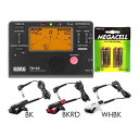 【ポイント2倍】【メール便発送・全国送料無料・代金引換不可】コルグ KORG TM-60-BK