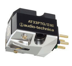 【送料無料】オーディオテクニカ audio-technica AT33PTG/II MC型(デュアルムービングコイル)ステレオカートリッジ