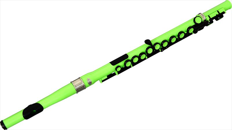 【ポイント2倍】【送料無料】ヌーボ NUVO STUDENT FLUTE/Green グリ…...:sakurayama:10083017