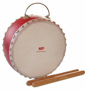 【送料無料】キッズパーカッション Kids Percussion KP-390/JD/RE キッズ和太鼓/レッド