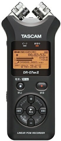 【送料無料】タスカム TASCAM DR-07MKII-JJ 日本語メニュー表示/日本語パネル ねら...:sakurayama:10128292