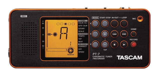 【送料無料】【外箱傷み新品】タスカム TASCAM PT-7 クロマチックチューナー/レコーダー