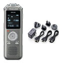 TASCAM VR-04-GY/純正アダプター/PS-P520U付 ワイドFMチューナー搭載 ボイスレコーダー【送料無料】【smtb-TK】
