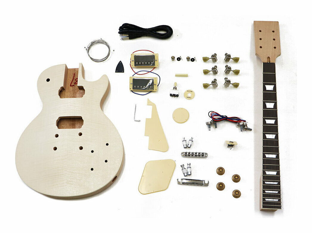 【送料無料】HOSCO ER-KIT-LP エレキギター/レスポールタイプ 組み立てキット ★難易度:中【smtb-TK】 【送料無料】HOSCO ER-KIT-LP エレキギター/レスポールタイプ 組み立てキット ★難易度:中【smtb-TK】