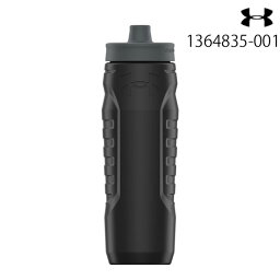 アンダーアーマー UNDER ARMOUR UAサイドライン 32oz スクイーズ 0.95L（トレーニング/UNISEX）ユニセックス <strong>スクイーズボトル</strong> UA SIDELINE SQUEEZE 1364835-001 BLK/PCG/BLK <strong>ブラック</strong>【取り寄せ商品】(2212)