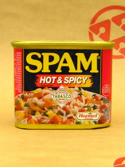 【ホーメル　ホット＆スパイシースパム（HOT&SPICY SPAM）】