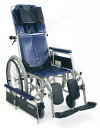 【法人宛送料無料】 カワムラサイクル フルリクライニング車椅子 RR42-NB 自走式 介助ブレーキ付 脚部エレベーティング&スイングアウト リーズナブル 折りたたみ ベルト付 KAWAMURA