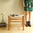 【選べる2色☆】【デザイナー:ハンス・J・ウェグナー】 商品名:Paper code Stool(ペーパーコードスツール)プレミアム【高品質】【リプロダクト】【ジェネリック】【木製】【Yチェア】【オットマン】【ND53】【北欧家具】