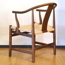 【デザイナー：ハンス・ウェグナー】 商品名：Chinese chair（チャイニーズチェア）ペーパーコード【ハイクラス・リプロダクト／復刻版】【木製チェア】【ダイニングチェア】【Yチェア】【北欧】【デザイナーズ】【名作チェア】【PP66】