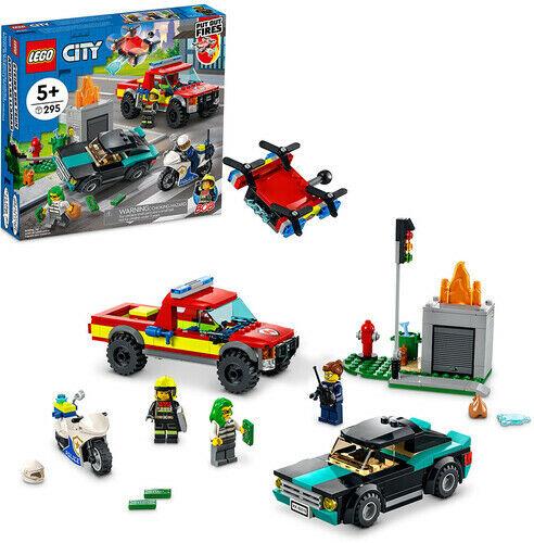 LEGO(R) City Fire Rescue & Police Chase 60319 [New Toy] Brick