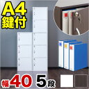 鍵付き収納ボックス ケース 木製 キャビネット 鍵付きbox 本棚 ロッカー 鍵付き扉付き カラーボックス カギ付き扉収納 鍵つき かぎ付き 書棚 書斎 キーボックス 扉つき シンプル ブラウン ホワイト 薄型 人気 5段 新生活
