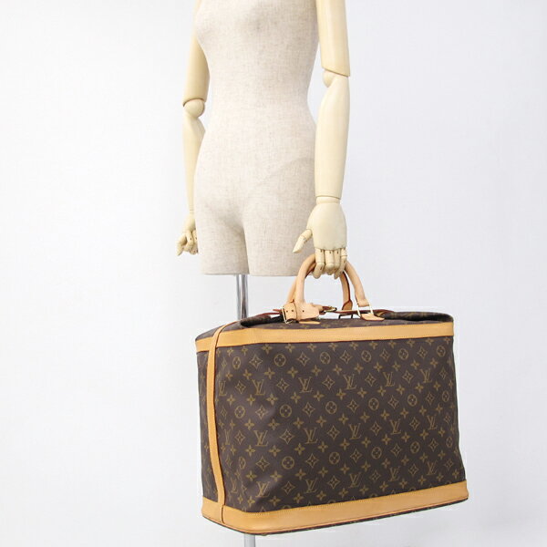 LOUIS VUITTON LV Monogram Canvas Leather Cruiser 45 Shoes Soft Case Travel Bag | eBay