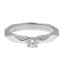【中古】ブシュロン ファセットソリテールリング/D0.23ct#48(日本サイズ8号近辺) 【無料ギフトラッピング】【Aランク】