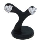 【中古】 750WGダイヤピアス 【無料ギフトラッピング】【Aランク】