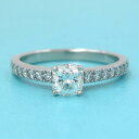 ティファニー ノヴォダイヤリング/D0.46ct#11.5 【無料ギフトラッピング】【Aランク】【中古】
