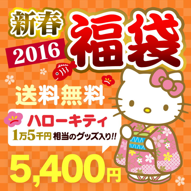 【2016年新春!!☆通販オリジナル】ハローキティ 5千円福袋