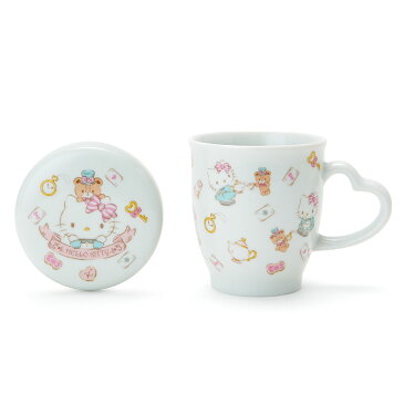 ハローキティ×ルピシア フタ付きマグカップ&フレーバードティー