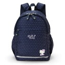 ハローキティ キッズリュックL(ドットネイビー)...
