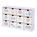 リトルツインスターズ お菓子入りアドベントプラチェスト