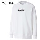 ハローキティ PUMA クルースウェット ホワイト