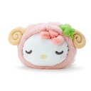 ハローキティ ひつじねそべりぬいぐるみ