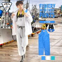 水産 漁師 土木 合羽 カッパ 胸付きズボン 業務用 作業着 MARINE KING マリンキング かっぱ