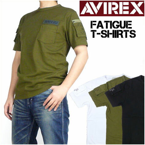 AVIREX (アビレックス）半袖Tシャツ/Fatigue T-Shirts 6123036