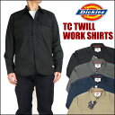 Dickies (ディッキーズ) TCツイル ワークシャツ 151M20WD13 【送料無料】プレゼント ギフト