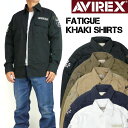 AVIREX アビレックス メンズ シャツ FATIGUE ...