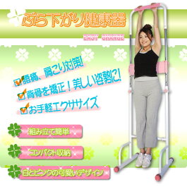 【送料無料】『ぶら下がり健康器』腰痛・肩こりスッキリ!(健康器具ぶらさがり健康器健康法全身ストレッチエクササイズ懸垂効果)