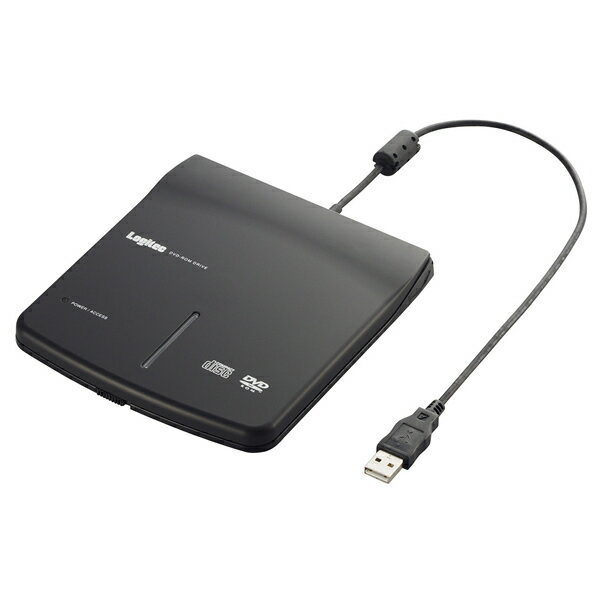 LDV-P8U2LBK ロジテック USBポータブル外付型DVD-ROM