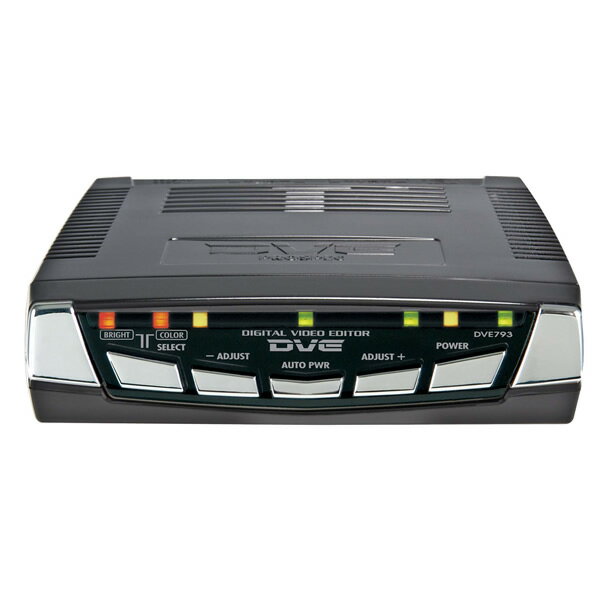 【通常在庫品】DVE793 プロスペック/PROSPEC デジタルビデオ編集機(黒)　1入力2出力でハイブリット！レコーダーにも対応