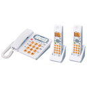 TF-VD1230-W パイオニア コードレス留守番電話 子機2台(ホワイト)【送料無料】