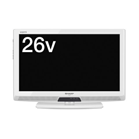 『安心の5年間延長保証も同時購入可能！』LC-26V5-W シャープ LED AQUOS 26V型 液晶テレビ ホワイト系【送料無料】